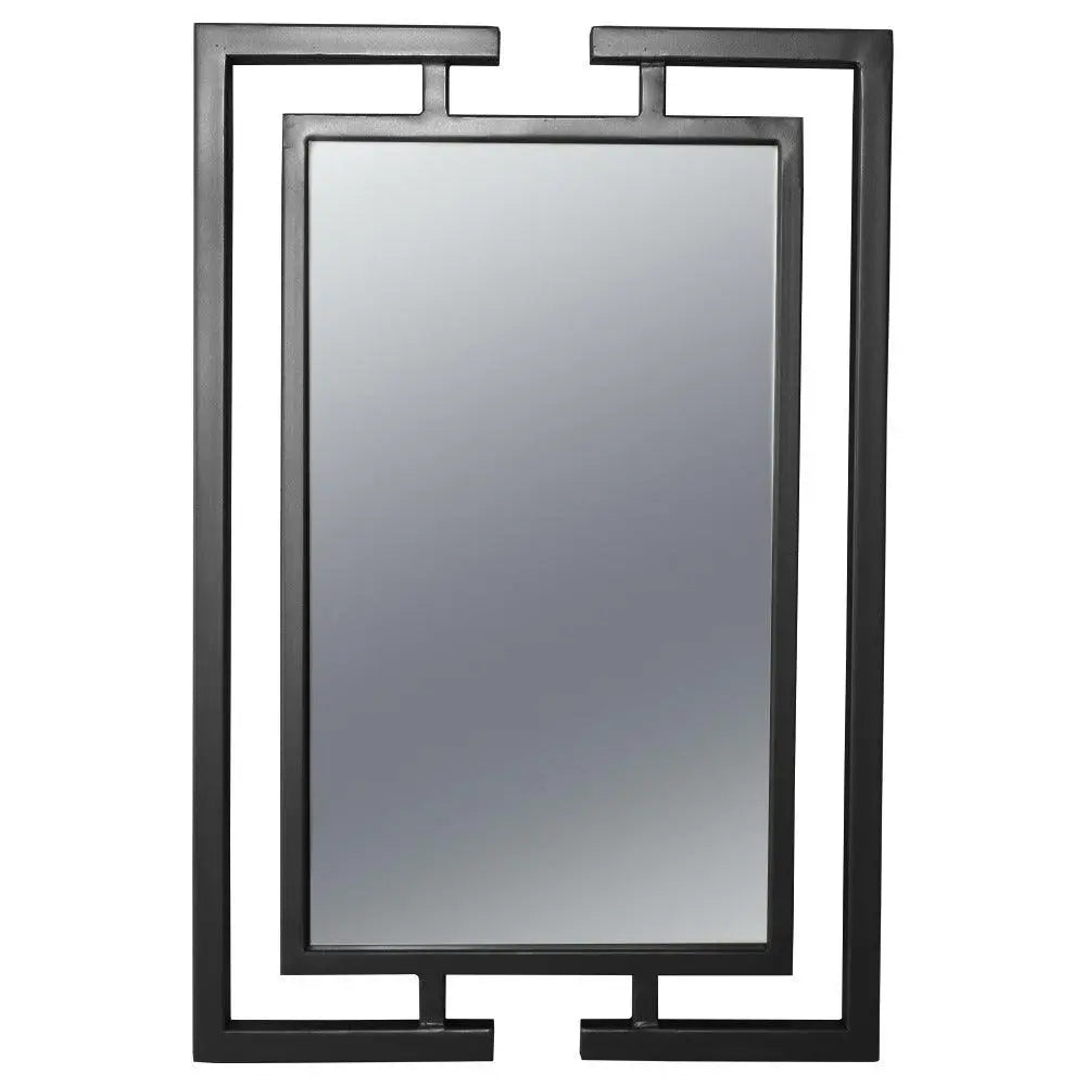 Oglinda ATENA 60 cu rama metalică negru mat - FROMRO