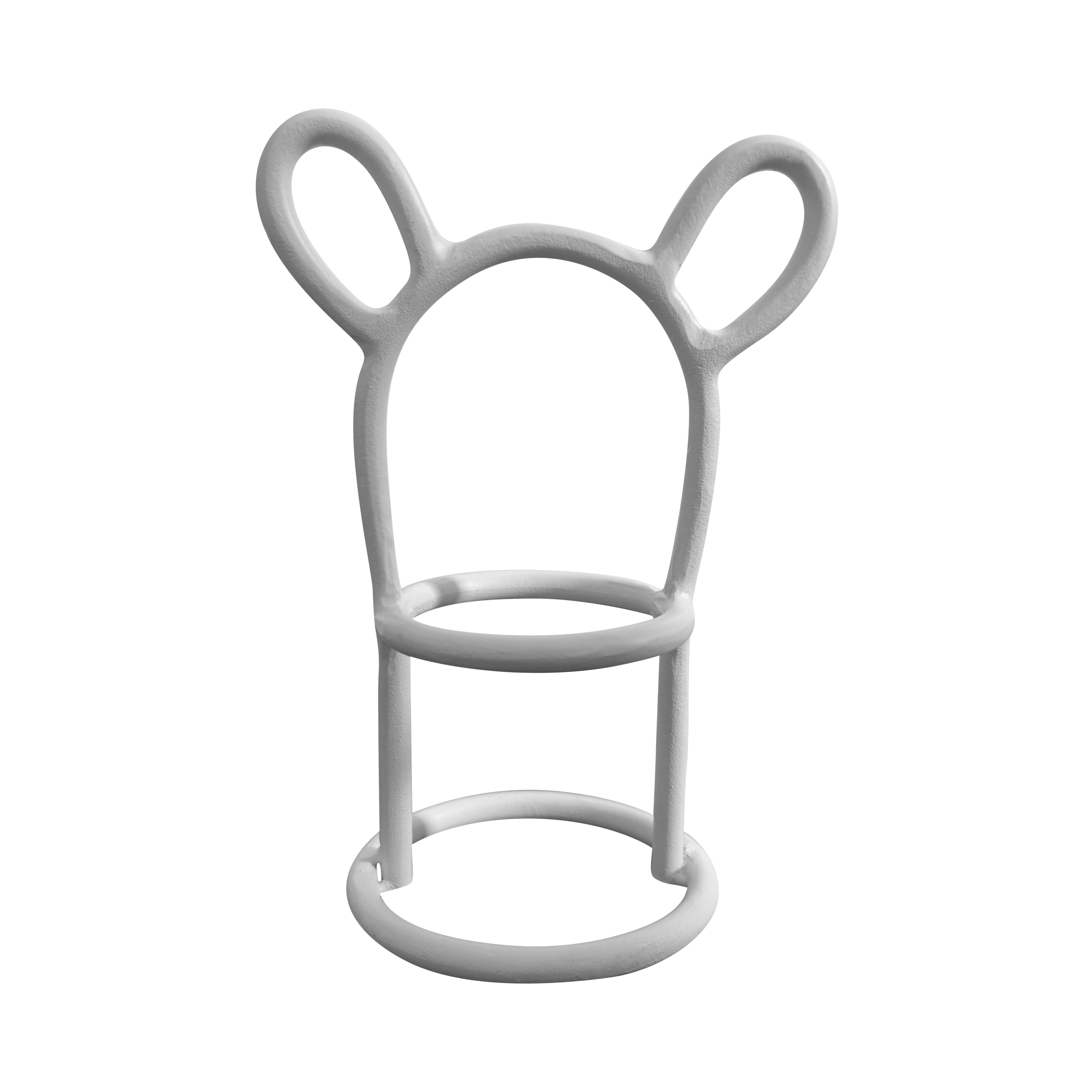 Suport Ou Paște Metalic Iepuraș auriu mat – Design Adorabil Premium | Decor Festiv Elegant - FROMRO