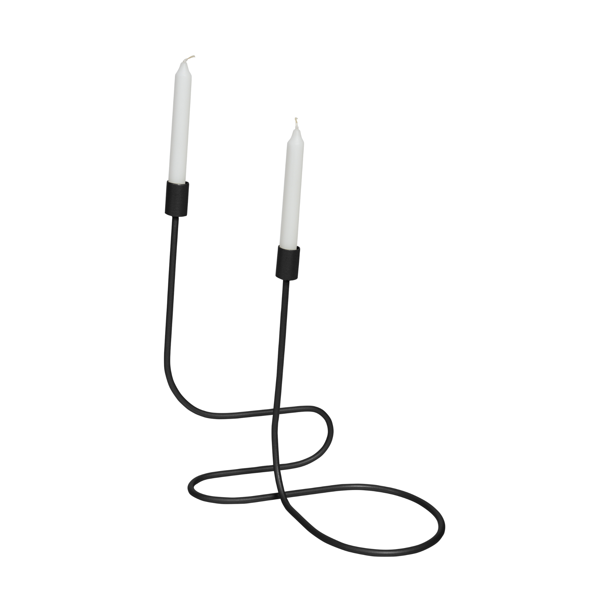 Suport de lumânări SHADOW GLOW auriu mat - FROMRO